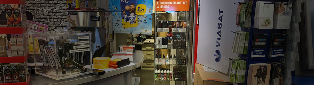 cigge instore - ecigg butik - huddinge